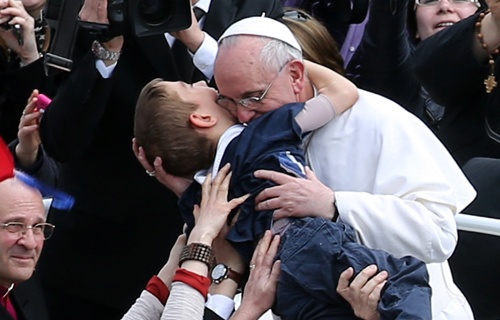 The Embrace of Pope Francis
